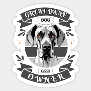 Great Dane Sticker